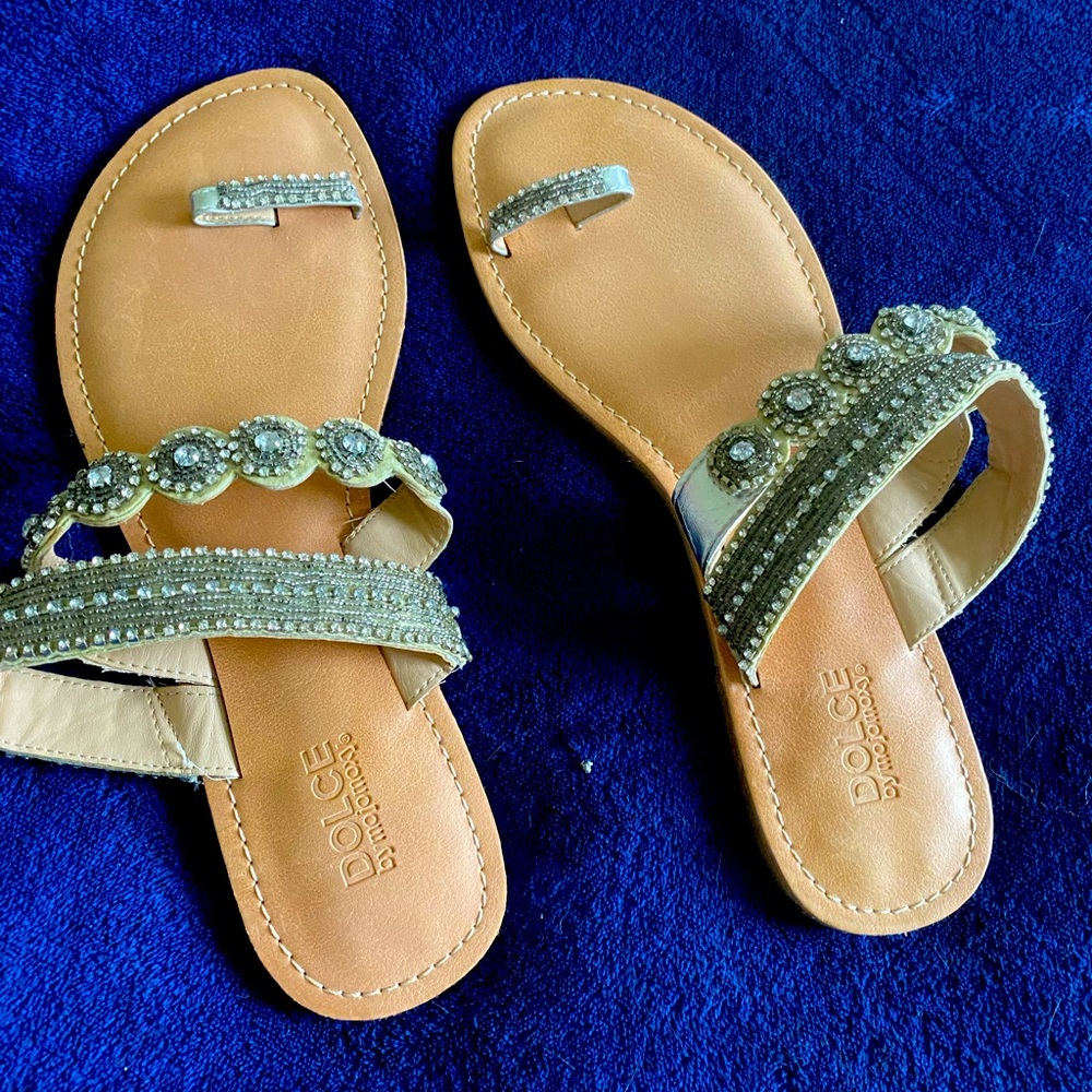 Ladies  Sequined Sandals